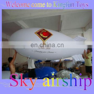 Printing inflatable sky airship for advertising