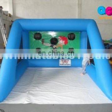 2015 HOT portable inflatable football goal for sale