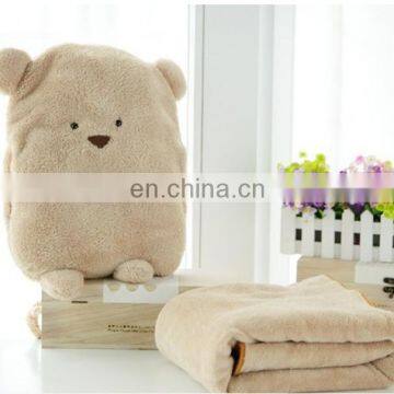 plush air conditioning quilts with warmer bear