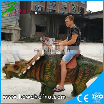 Simulation animatronic walking dinosaur rides for sale