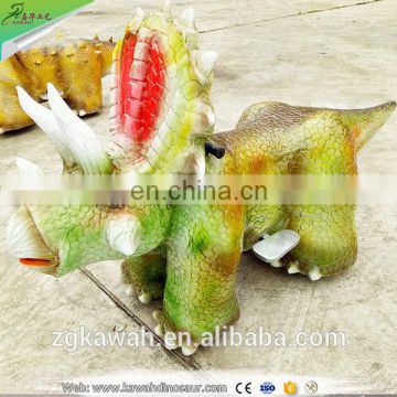 KAWAH Hot Sale Amusement Park Rides Dinosaur Scooter For Kids