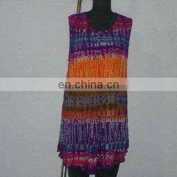 Rayon Tie Dye Dress