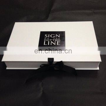 Harmonious Design! Book Shape Pacing Box Logo With a Black Ribbon photo-6