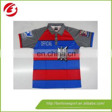 New Design Style Color Custom Digital Print Polo Shirt