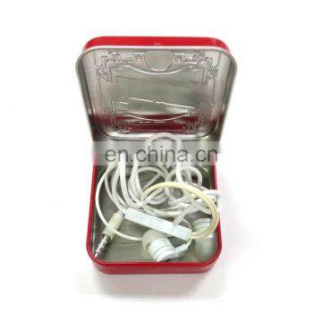 Mini Gift Packing Tin Box Handbag Jewelry Storage Iron Box Candy Earphone Ring Metal Container Small photo-2