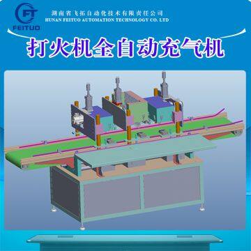 Lighter production equipment, fei tuo automation, full automatic welding machine, lighter assembly production machine