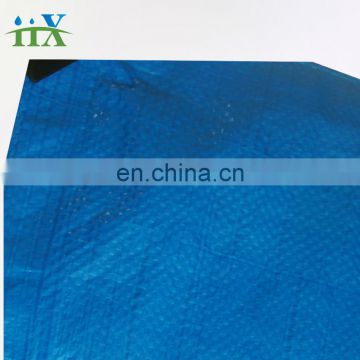 laminated polyethylene fabric waterproof outdoor plastic cover, blue poly tarp, hdpe