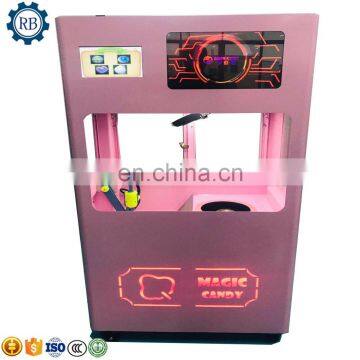 Many shapes colorful  Intelligent Cotton Candy Machine Candy Floss Making Machine