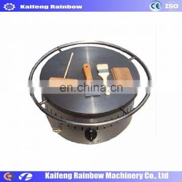 New Condition Hot Popular Chapatty Maker Machine Cas Iron Gas Crepe Maker price / Gas Crepe Making Machine