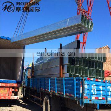 galvanize steel square rectangular tubes