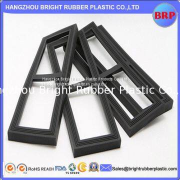 China OEM Black High Quality Environmental Protection Rubber Silicone Buffer Frame photo-2