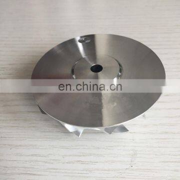 T04B 409179-0024 54,14/69,96 мм 6+6 лопастей турбо-робленый/фрезерованный/из алюминия 2618 компрессорное колесо для 409640-0001/409770-0001 photo-3