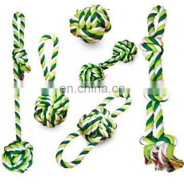 Wholesale Dental Custom Cotton Durable Rope Dog Chew Set Pet Toy