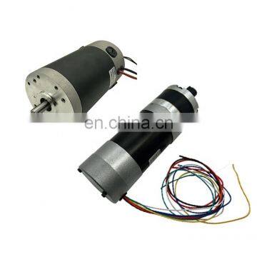 На заказ 12-волтный, 24-волтный двигатель постоянного тока, 36- и 48-волтный бесщеточный или щеточный с приводом, тормозом, редуктором, энкодером, 50 Вт, 100 Вт, 200 Вт, 300 Вт, 500 Вт photo-2