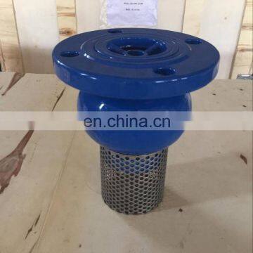 Cast Iron Body Spray Epoxy Resin SS304 SS316 Mesh Foot Valve With Price