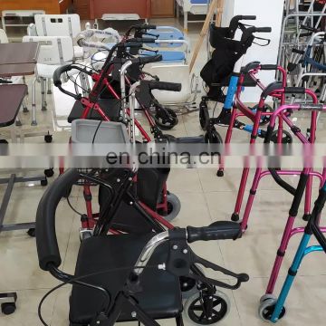 Direct Factory supply for aluminum stand up Patient walker rollator for elderly people