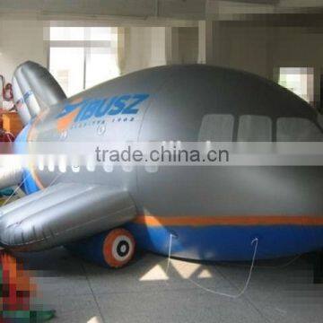 giant inflatable airplane toy module for display