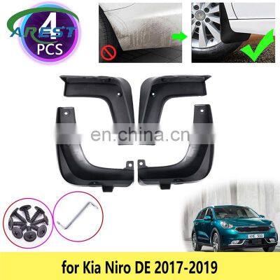 4 штуки для KIA Niro DE 2017 2018 2019. Передние и задние брызговики для автомобиля, аксессуары для автомобильных колес