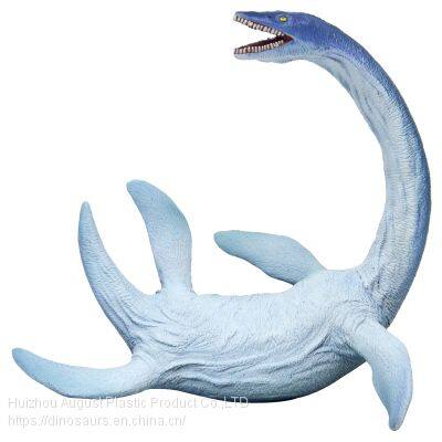 Original Design Soft Vinyl Vivid Plesiosaurs Dinosaur Animal Model Toys Static Figure for Decoration