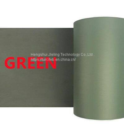 Blue Green Red TURCITE B 0.5mm 0.8mm 1.2mm 1.5mm 2.0mm 2.5mm 3.2mm 0.5mm Green Color Turcite Slydway PTFE Turcite b