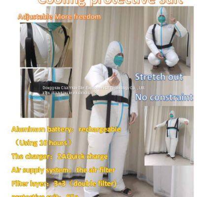 Protective clothing positive pressure protective clothing not hot summer protective clothing integrated air supply protective clothing positive pressure protective clothing