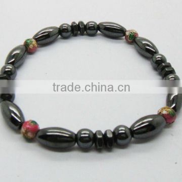 The lastest style Cloisonne hematite bracelet