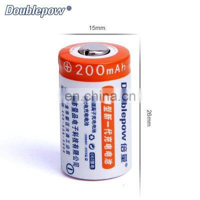 Bulk 3V 200mAh CR2 100 Pcs 15260 Rechargeable Lithium Batteries for Sale photo-2