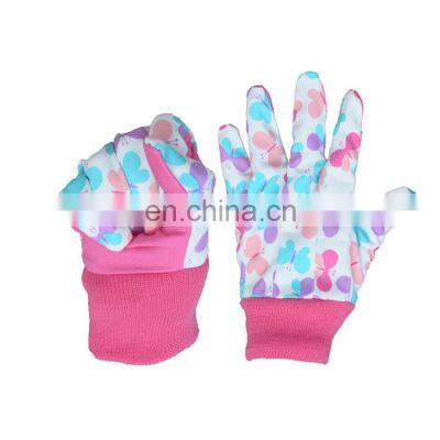 HANDLANDY Mini Size Anti-bite Kids Garden Lawn Chores Protective Kids Garden Working Gloves for Ages 3-10