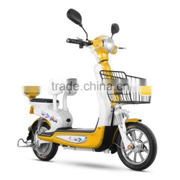 Shock Price 48v 350w Lady Mini Electric Bicycle China photo-2