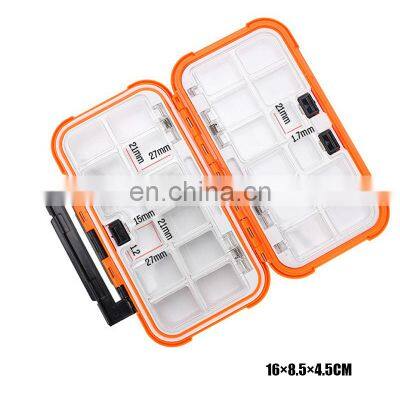Amazon Popular 3 Sizes 4 Colors Fishing Storage Two Sides Waterproof Box Accessories Fly Fishing Tackle Lure Box photo-5