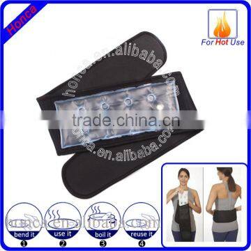 Click heat lower back hot pack with belt