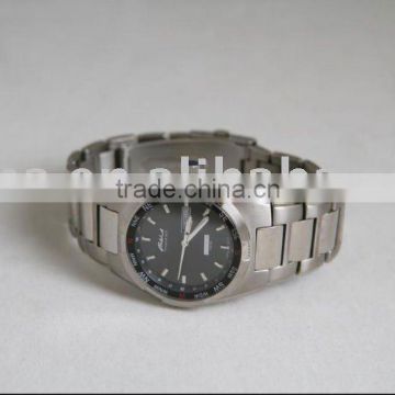 Titanium wrist watch