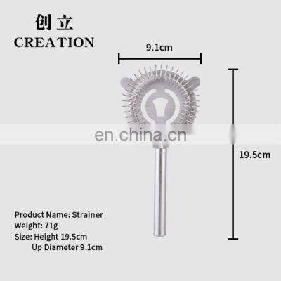 Creation Weight 95g Bar Strainer Stainless Steel Cocktail Strainer photo-5