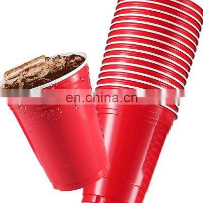 Birthday Wine Drinking Children Blue Fun Creative American Personalised Custom Disposable Red Plastic Party Cups photo-2