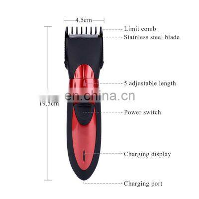 Factory Supply Commercial Fast Speed OEM Men Electric Cordless Hair Cutting Trimmer photo-2