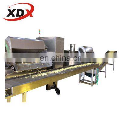 500kg/h Food Processing Machine Frozen French Fries Production Line