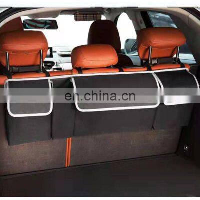 Hot Sale Car Seat Back Trunk Organizer Backseat Hanging Multi Pocket Storage Bag Automobile Travel Stowing Tidying Car Organizer photo-2