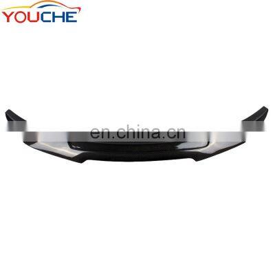 PSM style carbon fiber Gloss black rear trunk spoiler wing  for BMW X6 F16 2014-2018