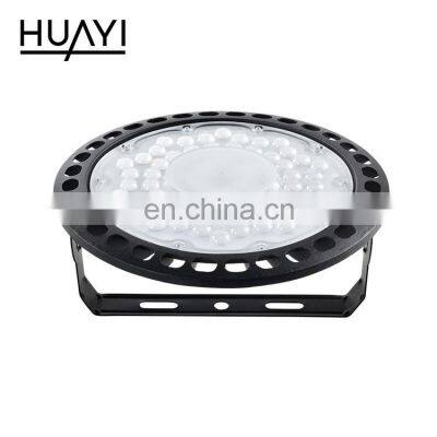 HUAYI High Quality Black Color IP65 Waterproof Aluminum 100W 160W 200W Outdoor Project LED High Bay Light