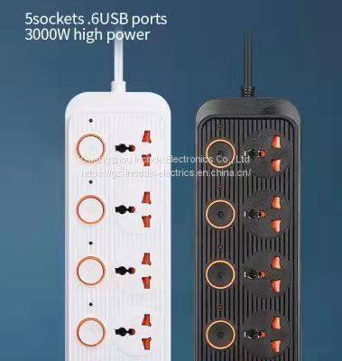 Standard Power Socket With USB Extension Socket Individual Switch Socket A06 photo-2