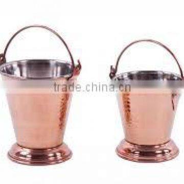 Da Bucket SS and Copper Dal Bucket