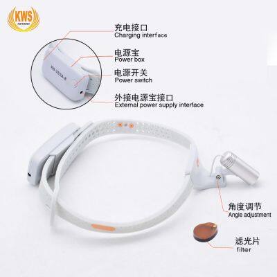 3W LED Portable Soft Belt Dental ENT Examination Surgery Integration Wireless Medical Head Lamp photo-3