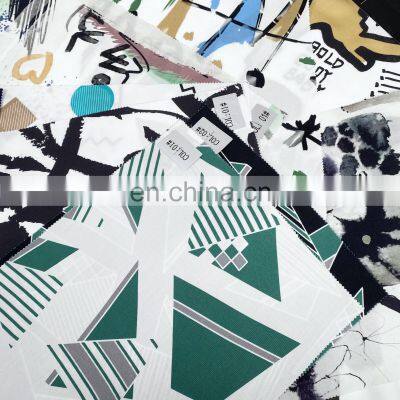 Brands Storage Woven Custom Printing Geometric Patterns Linen Printed Fabric for Garment photo-4