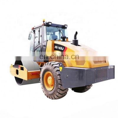 16 ton vibratory road roller XS163J single drum road roller machine with A/C for sale