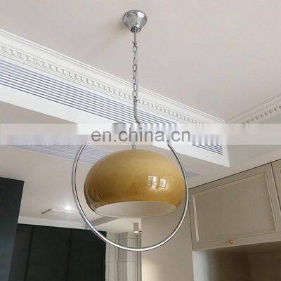 Vintage Glass Chandelier Adjustable Medieval Cream LED Ceiling Hanging Lamp For Bar Table Dining Room Bauhaus Pendant Light photo-5