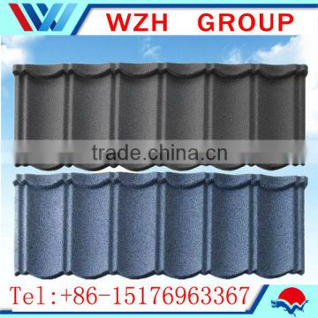 Light weight stone coated roof tile / stone coated roofing sheet