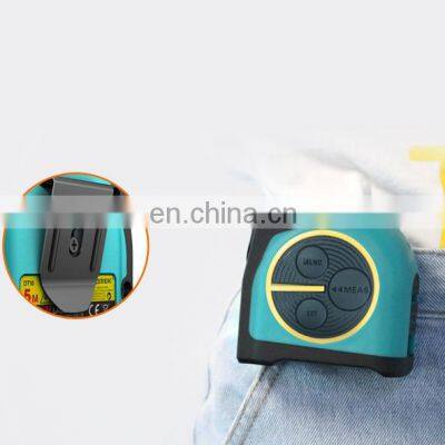 Mestek High Accuracy Good Quality Laser Digital Tape Measure Durable Using Low Price 2 in 1 Laser Tape Measurer Millimeter photo-4