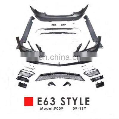 E-Class E63 Front Grille Side Skirt Other Car Part Rear Bumper For Mercedes Benz 2014-2020/2018-2020