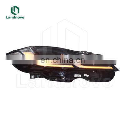 Landnovo Hot Sale Upgrade Headlight for Jaguar XF-FPACE 2017-2020 Retrofit 2021 LED Head Lamp Assembly Modified Head Light