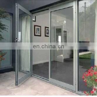European Standard Double Panels Swing Style Aluminum Casement Door Interior Aluminum Doors